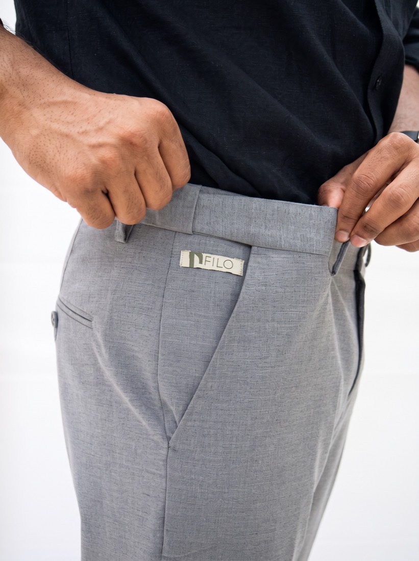 Waistband & fly construction